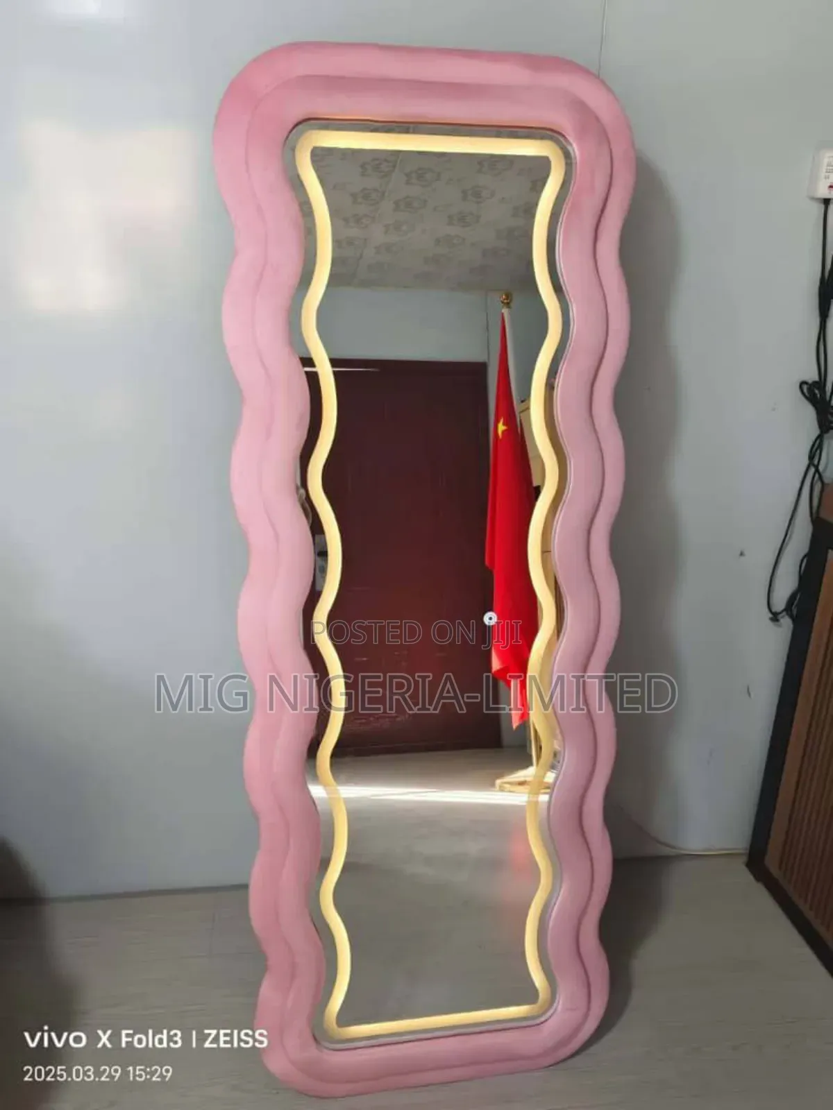 Full Length Giant Mirror With Led Light Very Tall 60cmx160cm