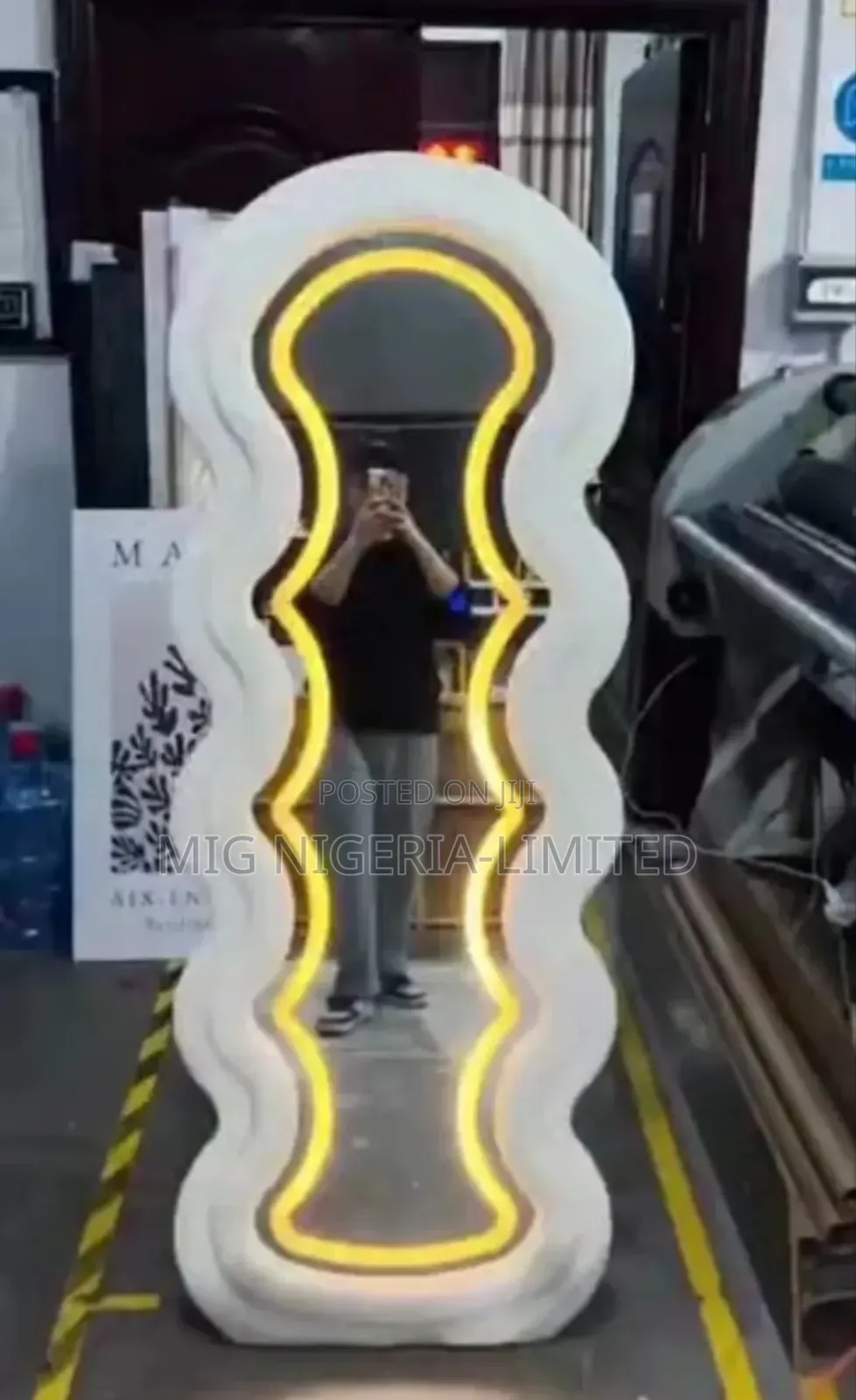Full Length Giant Mirror With Led Light Very Tall 60cmx160cm