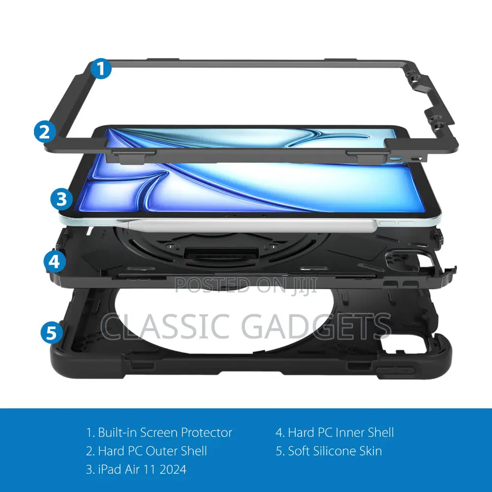 Defender 3 in 1 Case for Apple iPad Air 11 2025 / 2024