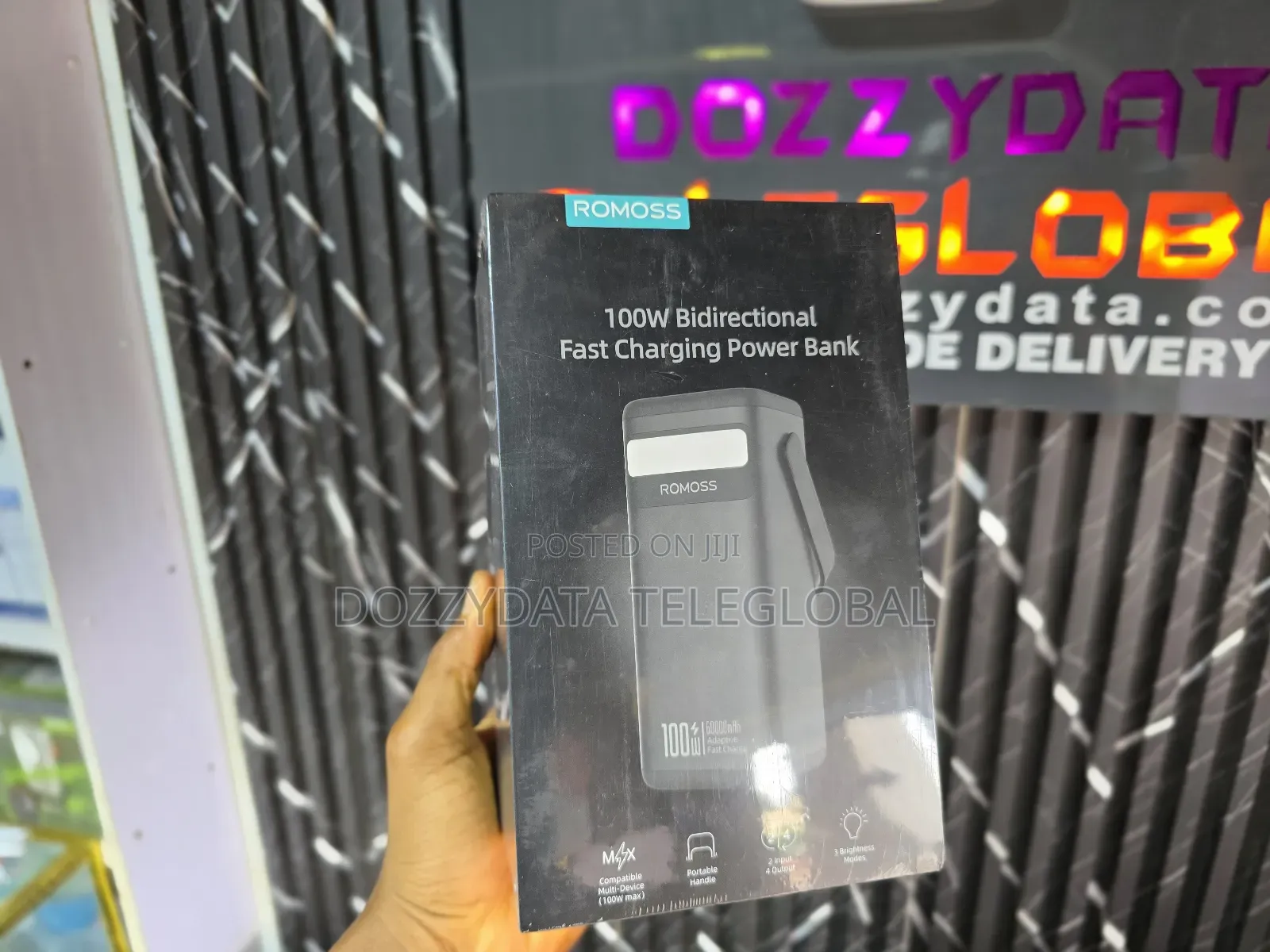 Romoss Pmt60 100w 60000mah Bidirectional Fast Powerbank