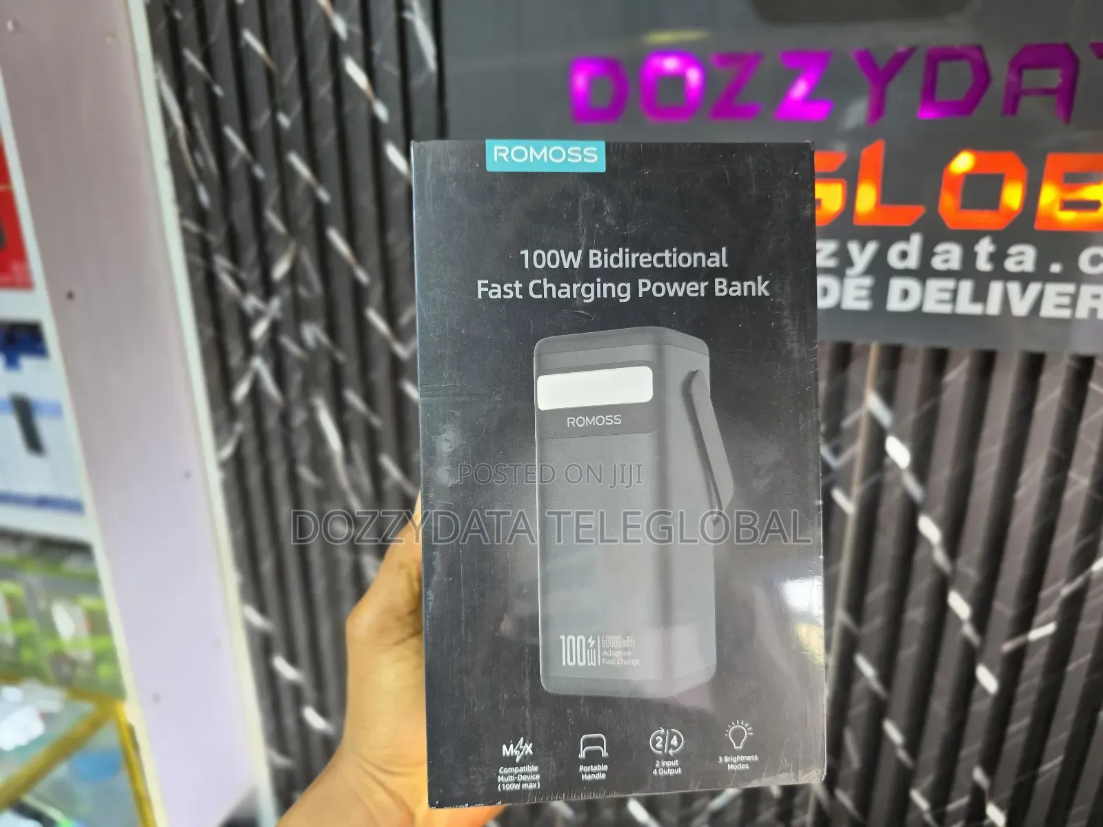 Romoss Pmt60 100w 60000mah Bidirectional Fast Powerbank