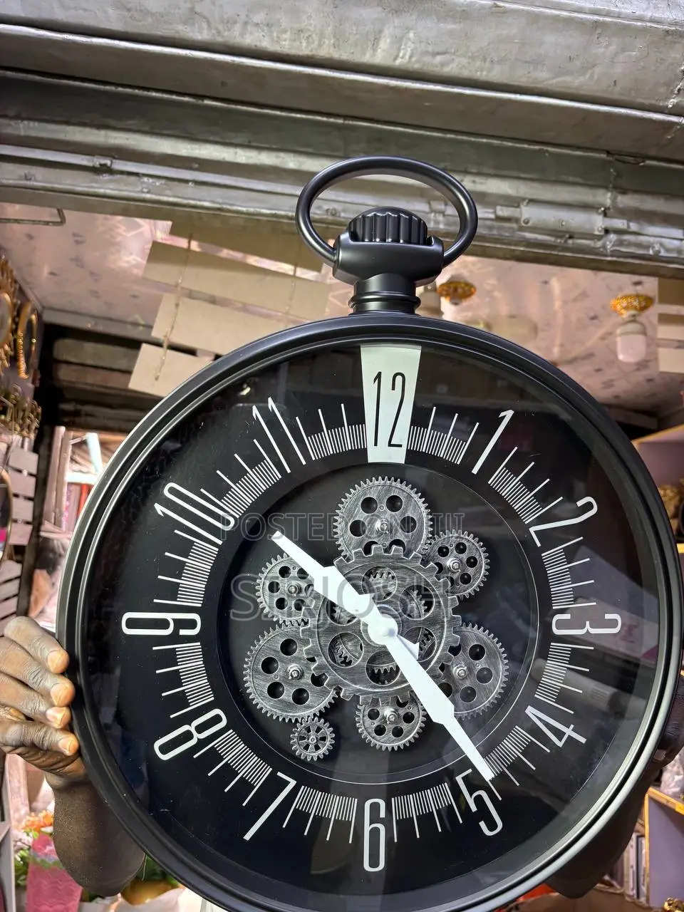 Luxury Rotor Gear Clock Councilman