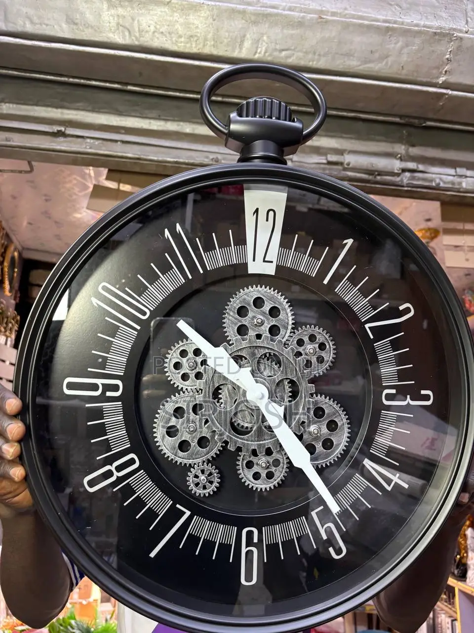 Luxury Rotor Gear Clock Councilman