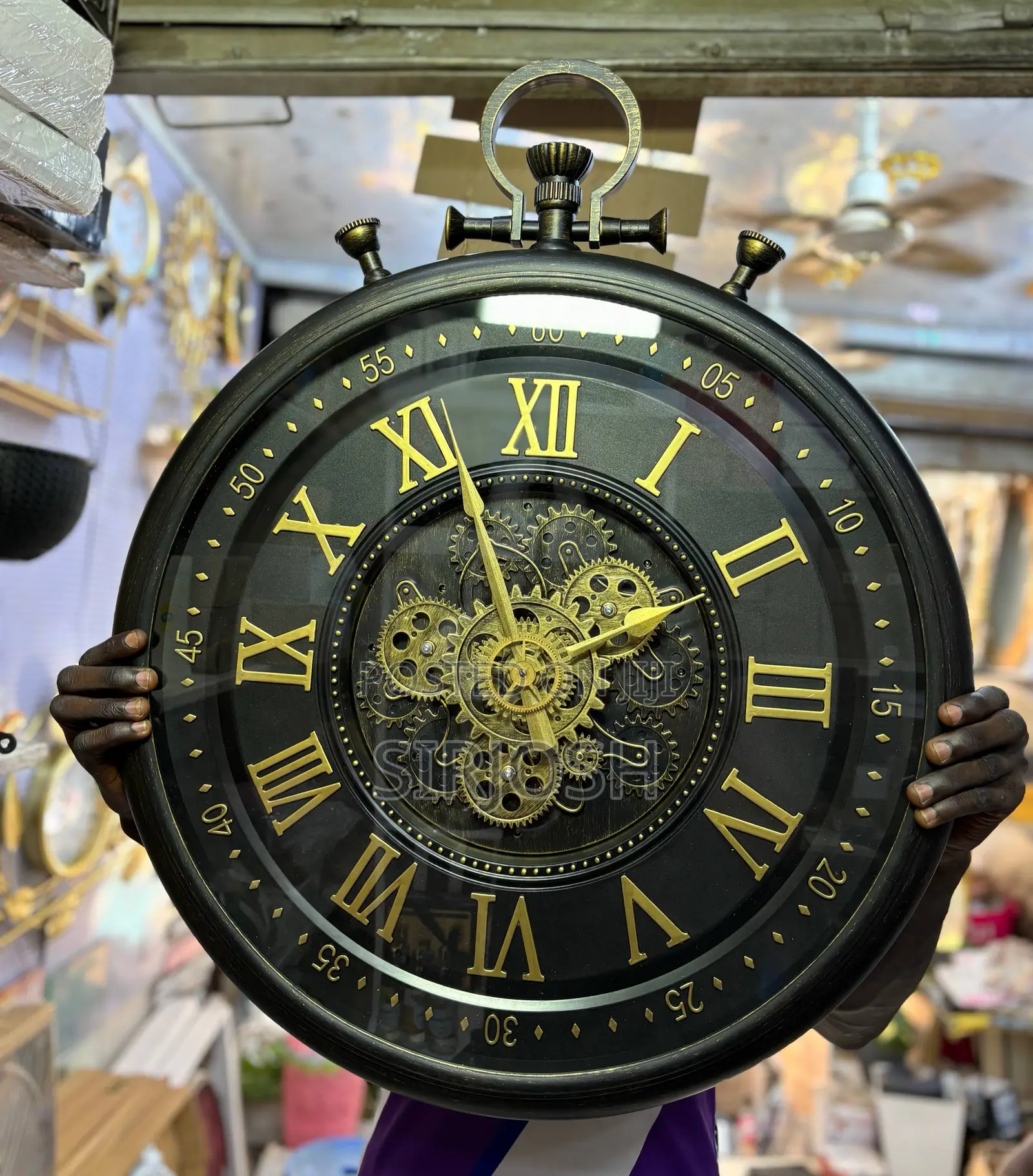 Luxury Rotor Gear Clock