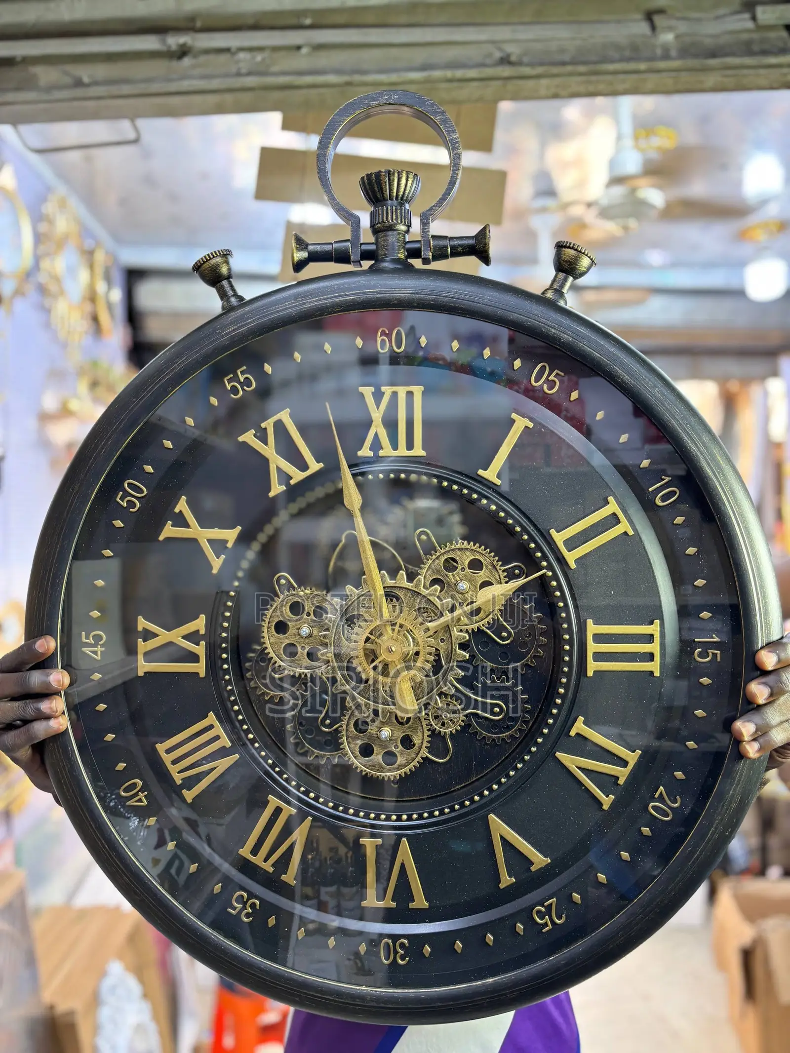 Luxury Rotor Gear Clock
