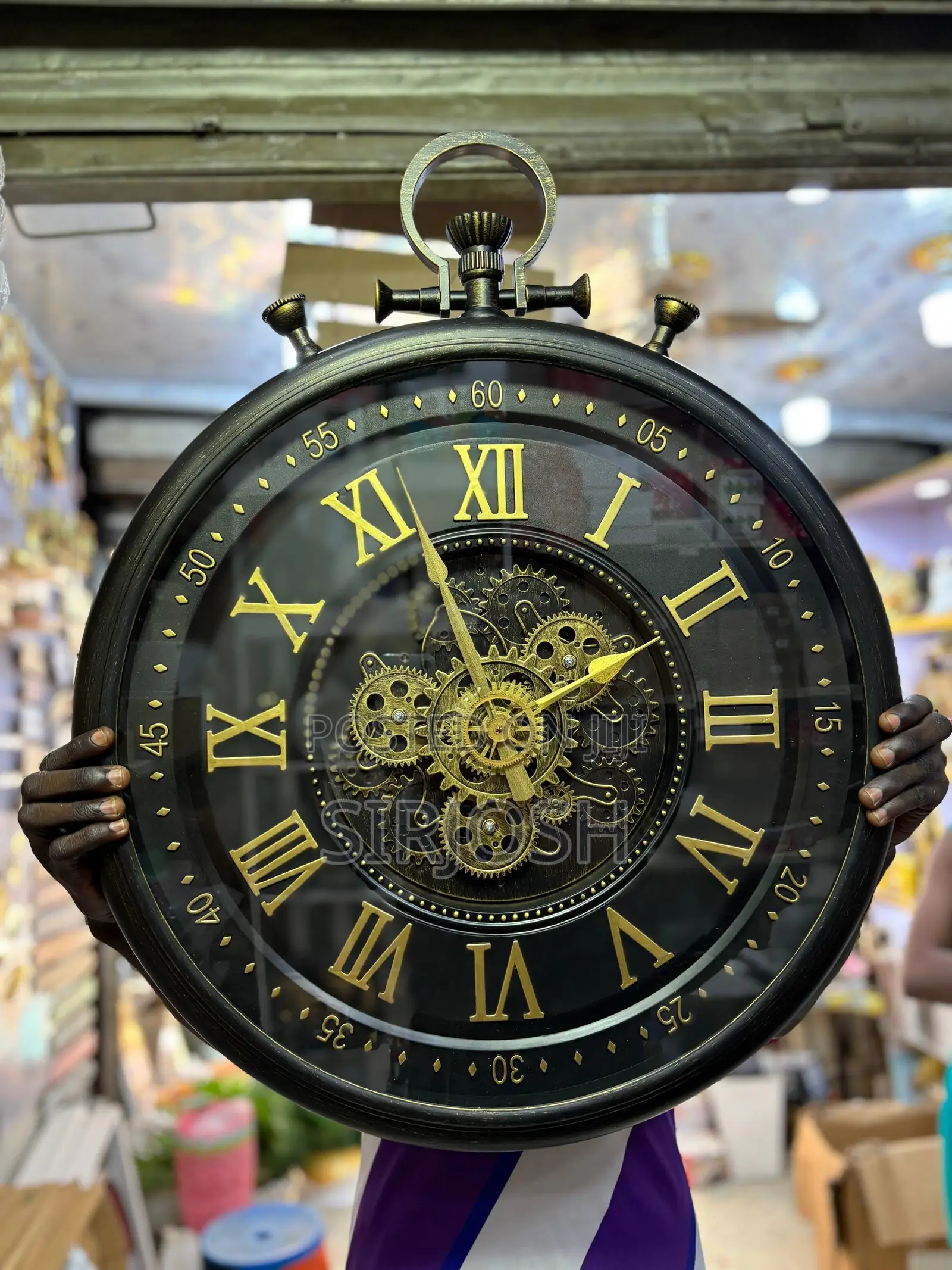 Luxury Rotor Gear Clock
