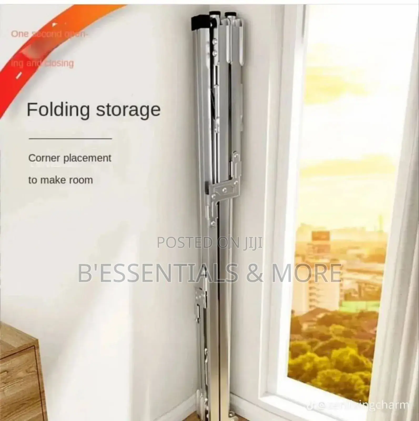 X- Shaped Stainless Steel Collapsible Hanger