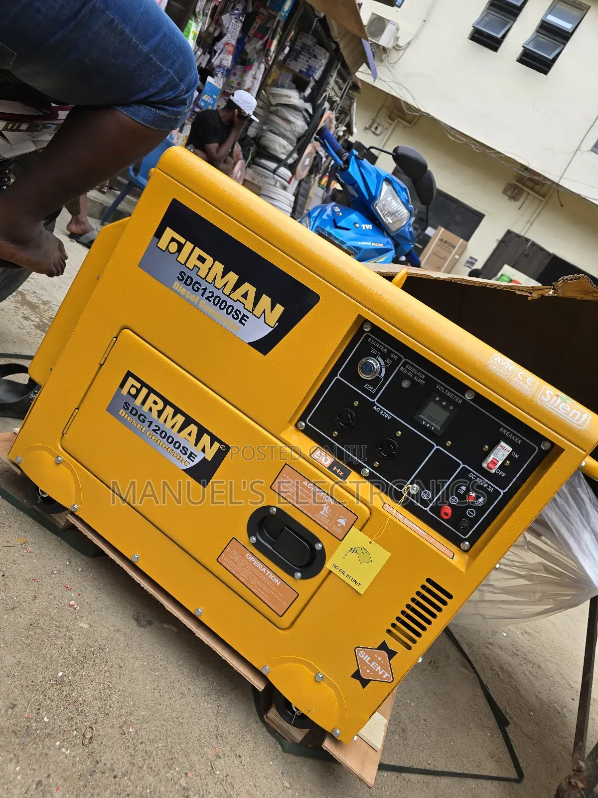 Sdg12000se 10kva Firman Diesel Soundproof Generator