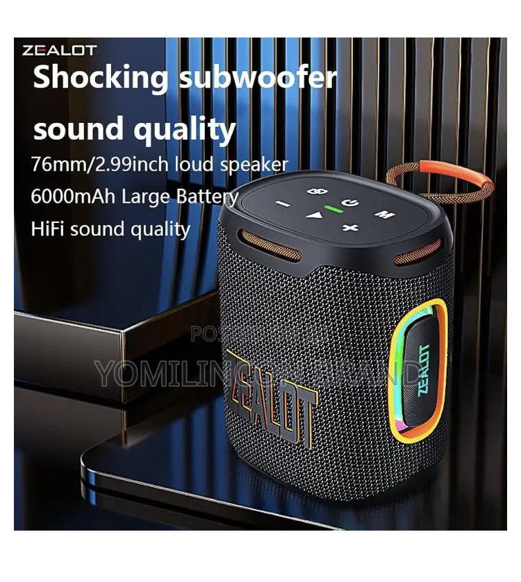 Zealot S122 25w Bluetooth Portable Speaker