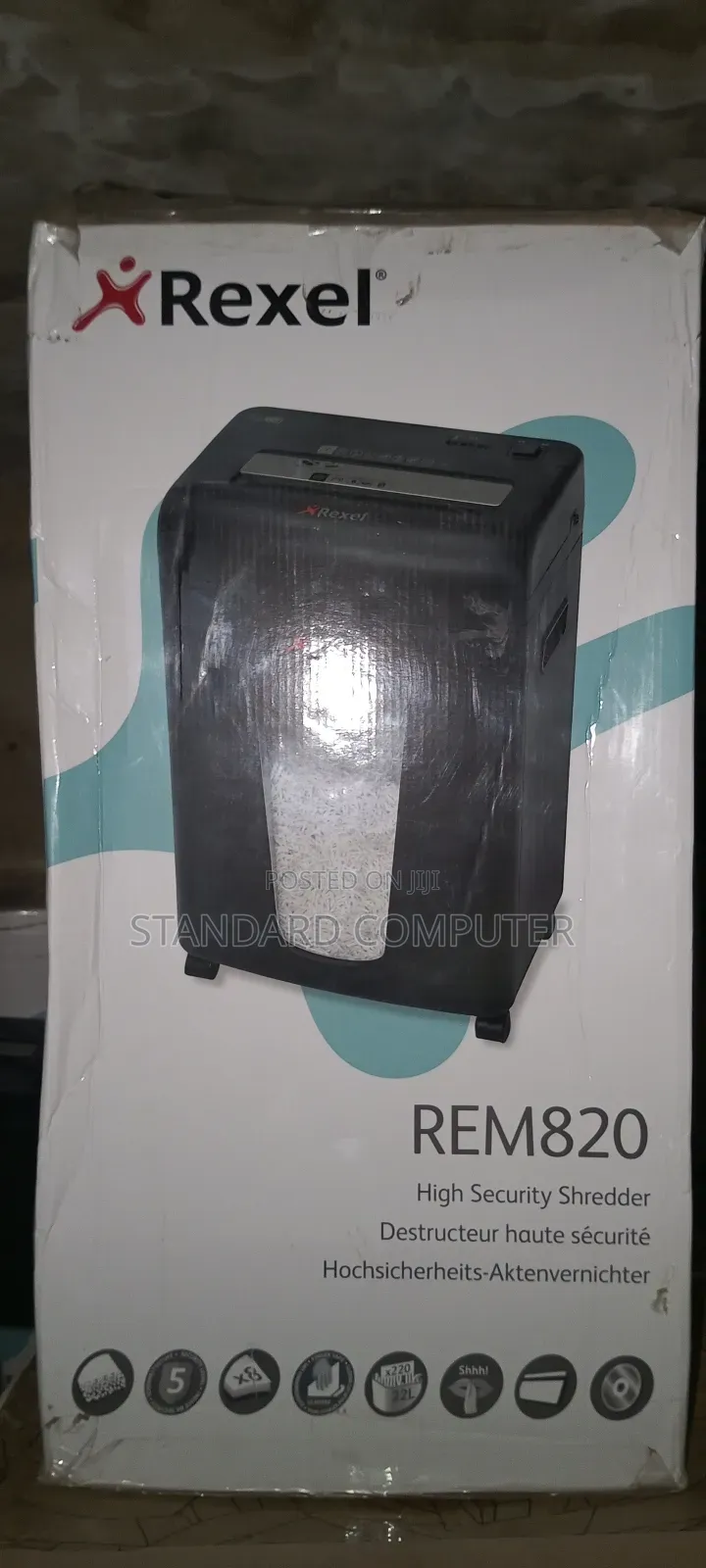 Rexel Shredder Rem820