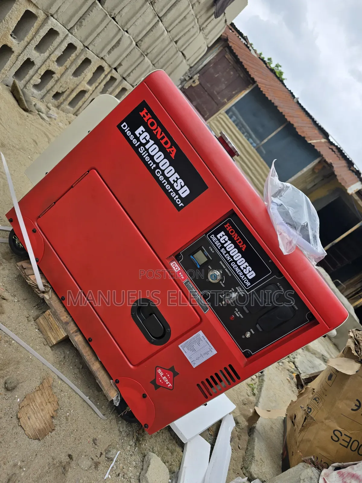 ☆¤Best Honda Diesel Soundproof Generator 10kva 100%Copper
