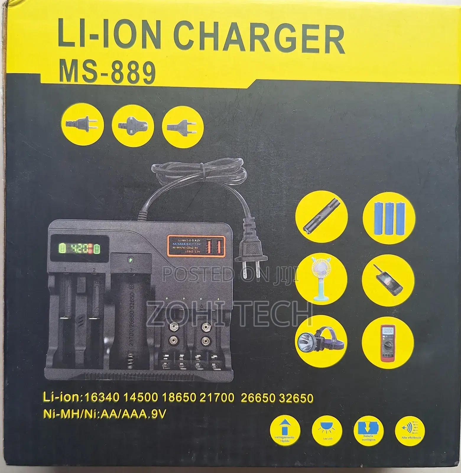 Lithium Aa Aaa Battery Chager