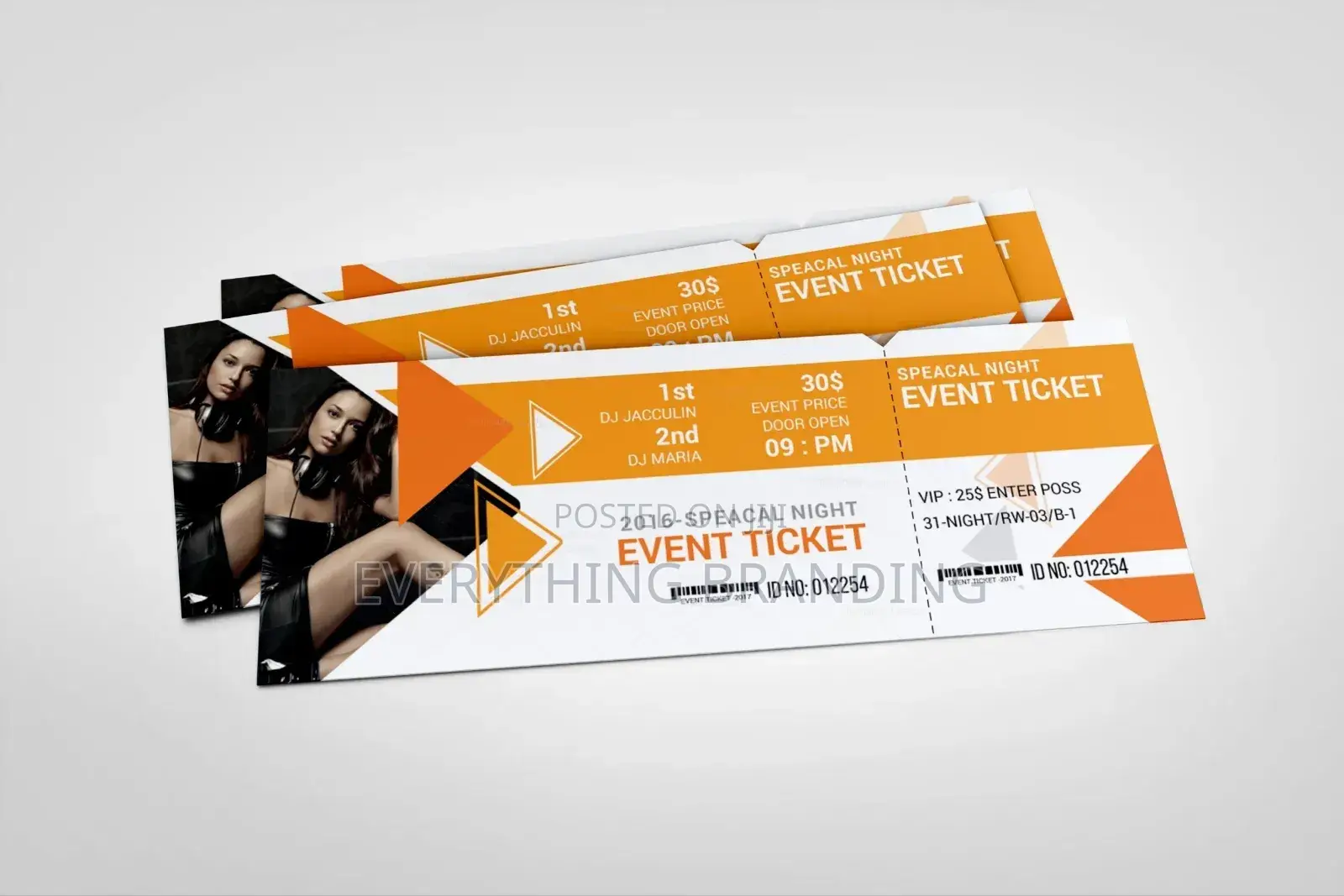 Custom Ticket Voucher Printing Fast Delivery Bulk Orders