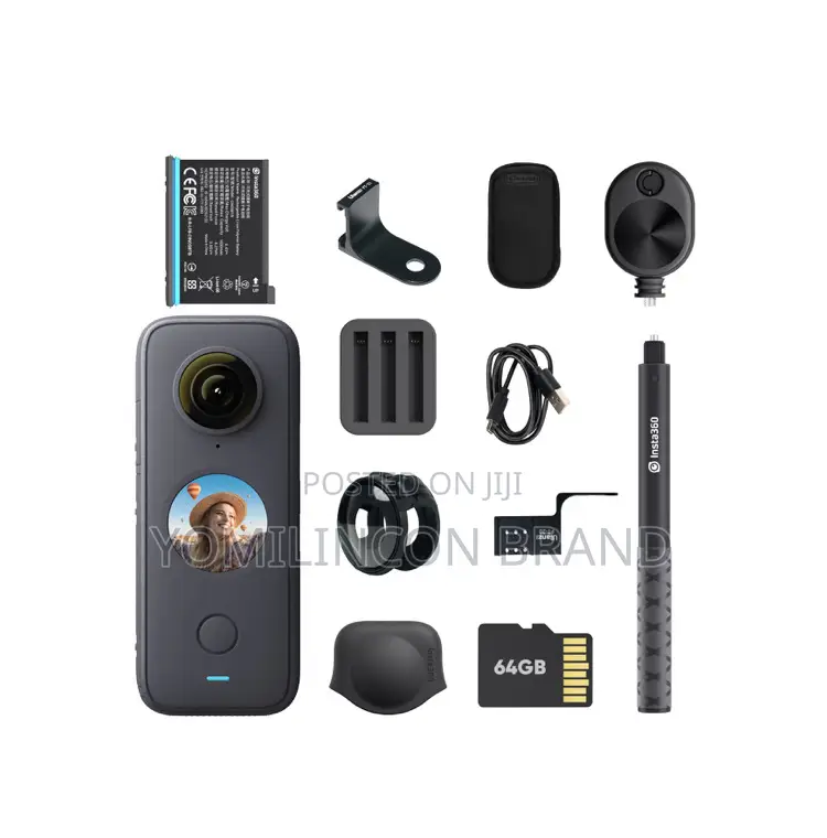Insta360 One X2 360 Degree Waterproof Action Camera,