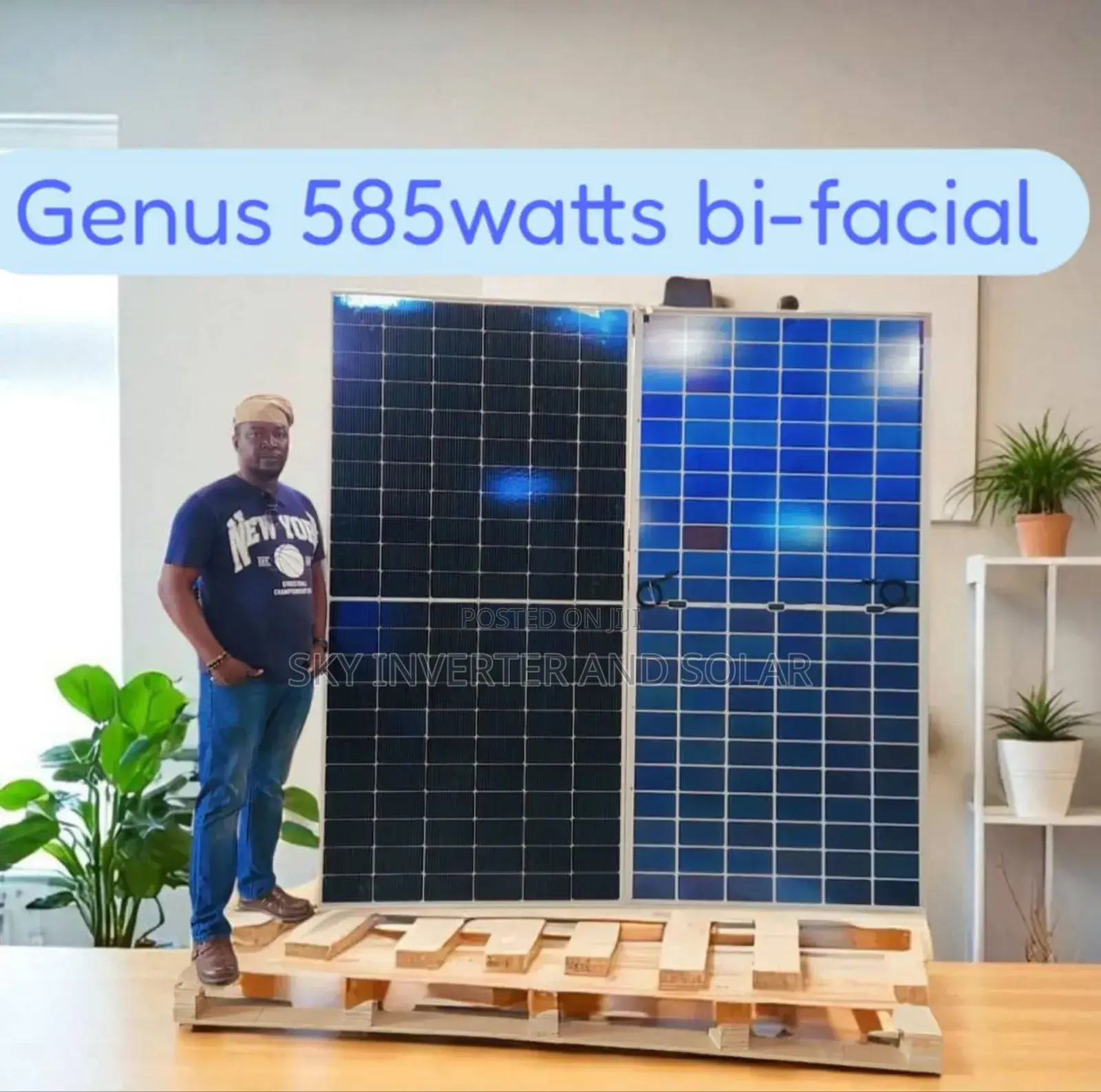620w Jinko Bifacial Sola Panel