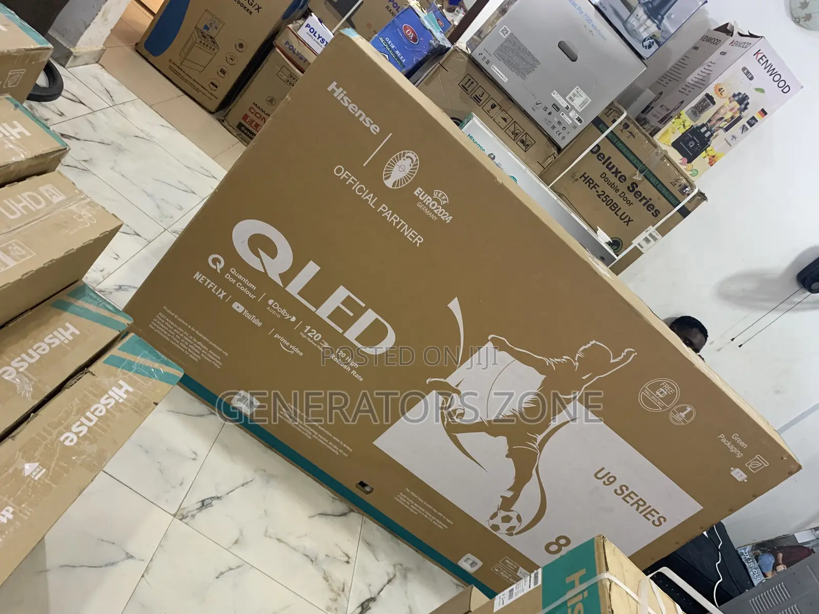 Hisense 85u9n – Cinematic Smart Tv | 85” Mini Led Panel