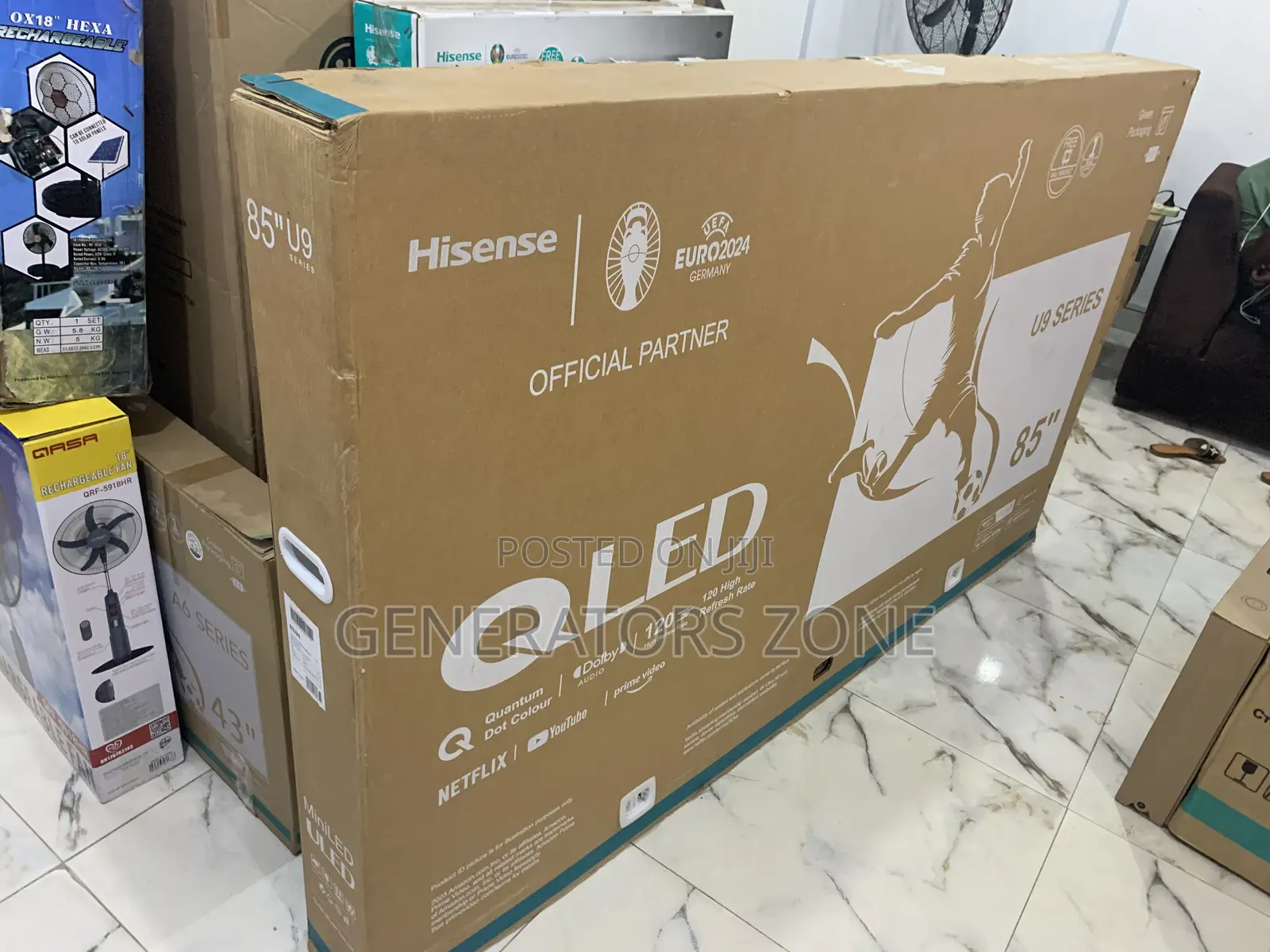 Hisense 85u9n – Mini-Led Smart Tv Big Screen, Big Sound
