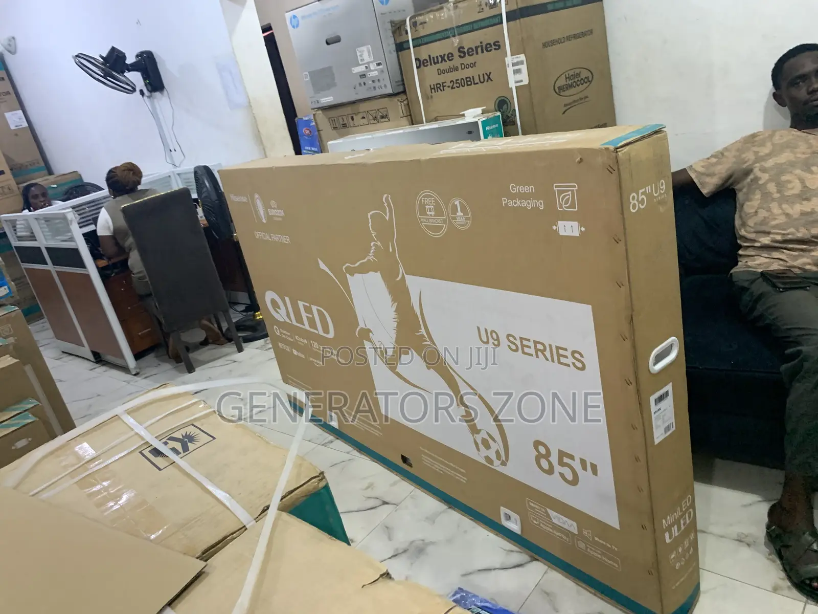 Hisense 85-Inch Tv – Model 85u9n | Frameless, Sleek Design
