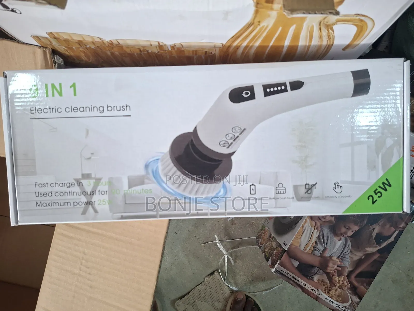 Spin Scrubber Electric Cleaning Brush - 9in1