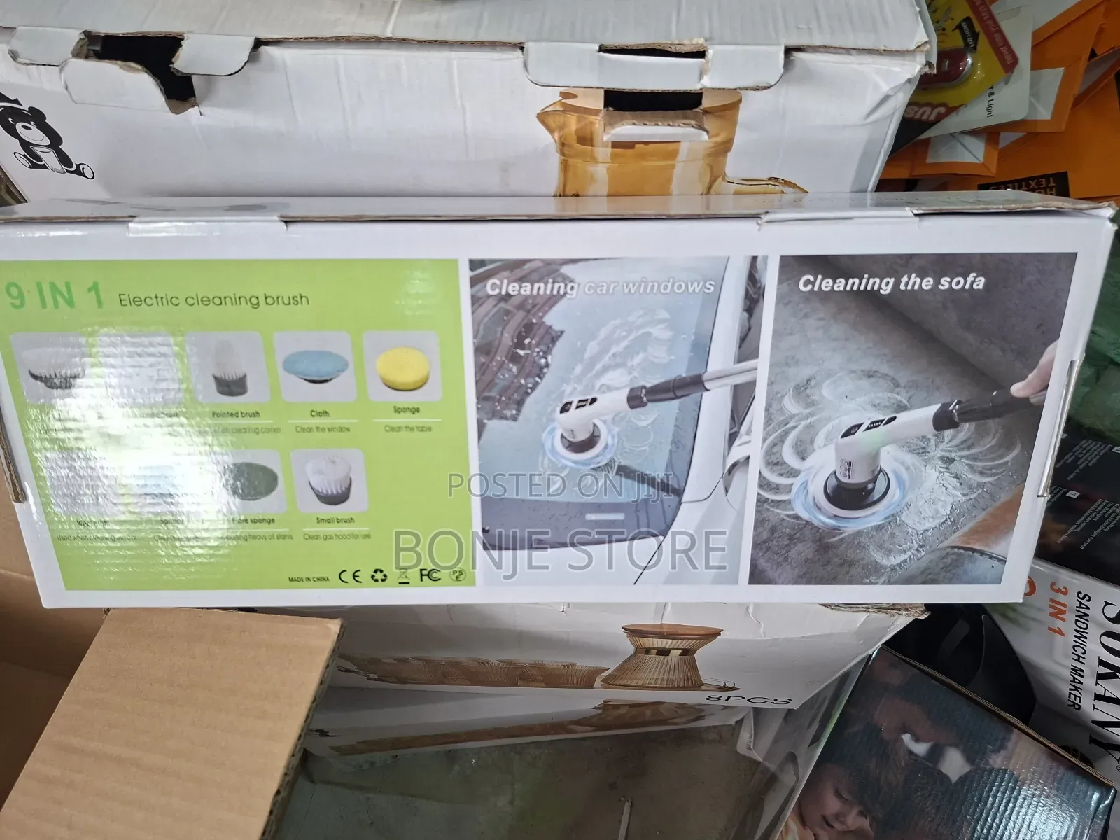 Spin Scrubber Electric Cleaning Brush - 9in1