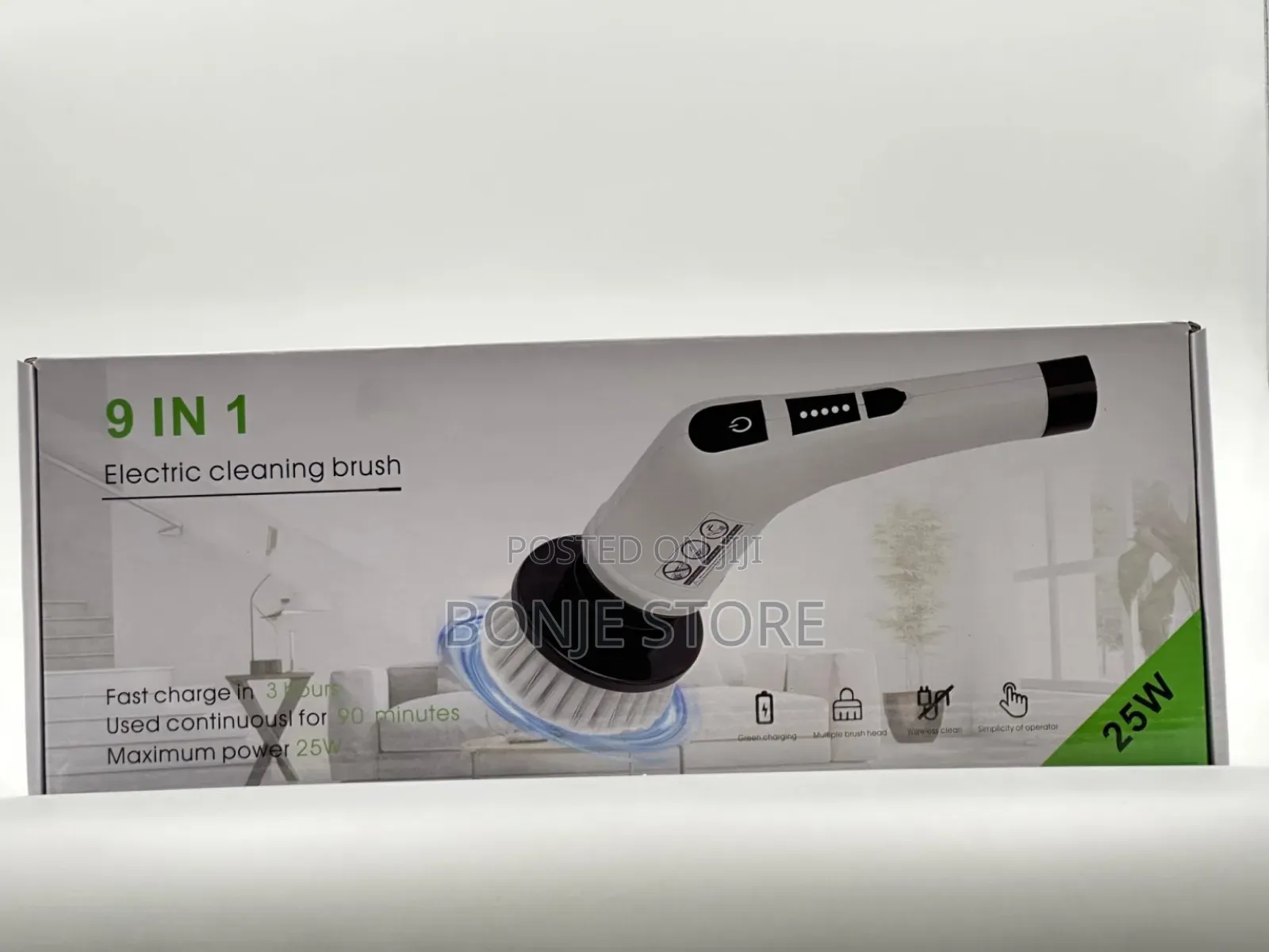 Spin Scrubber Electric Cleaning Brush - 9in1