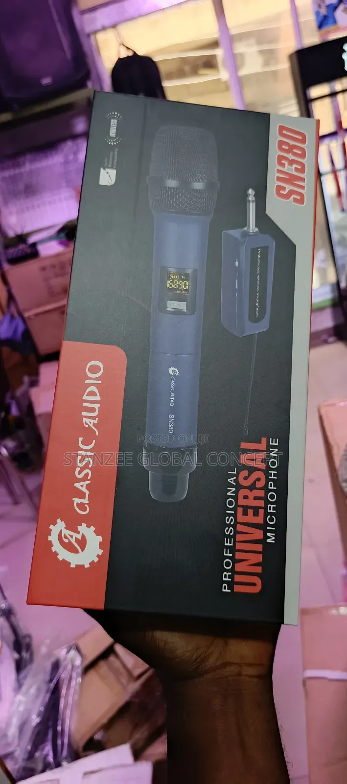 Classic Audio Single Handheld Professional Wireless Mic