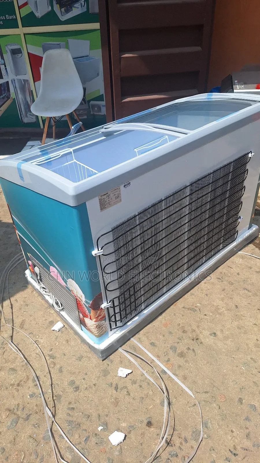 New Snowsea 400l Showcase Chiller Freezer For Business