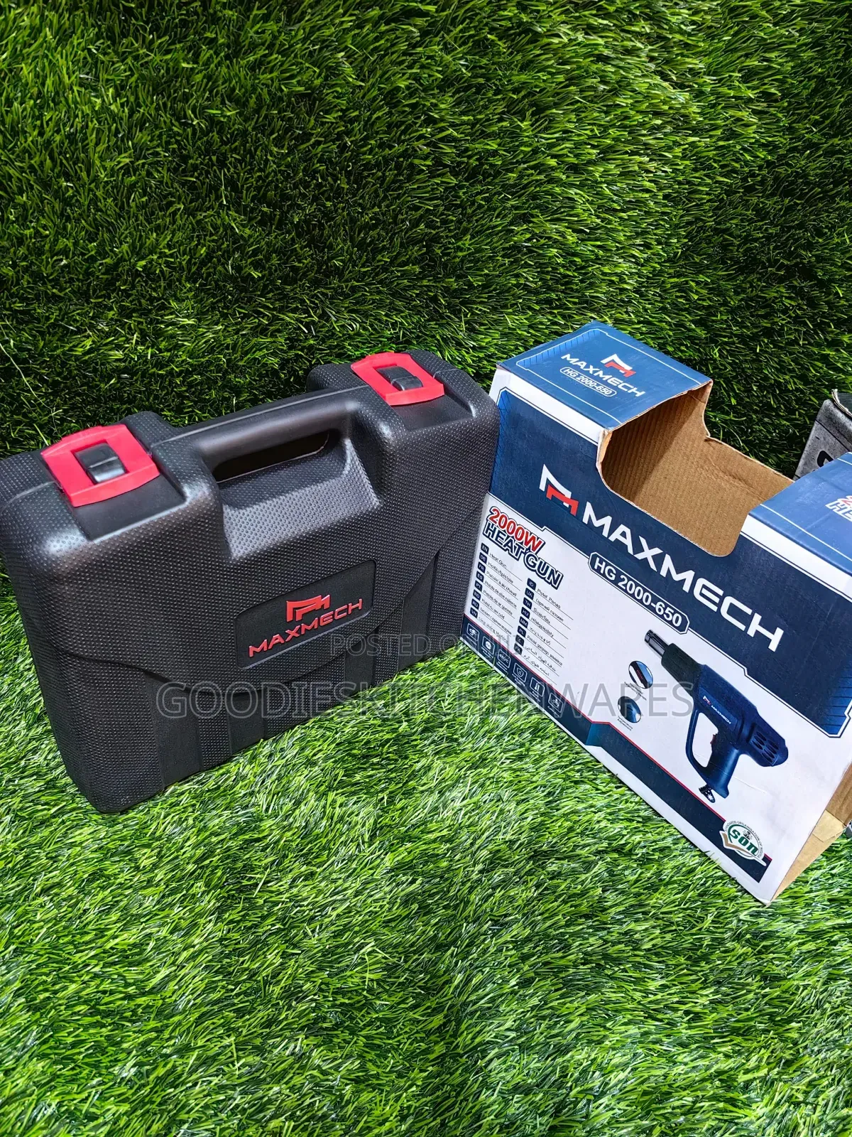 Electric Heat Gun With Box and Accessories