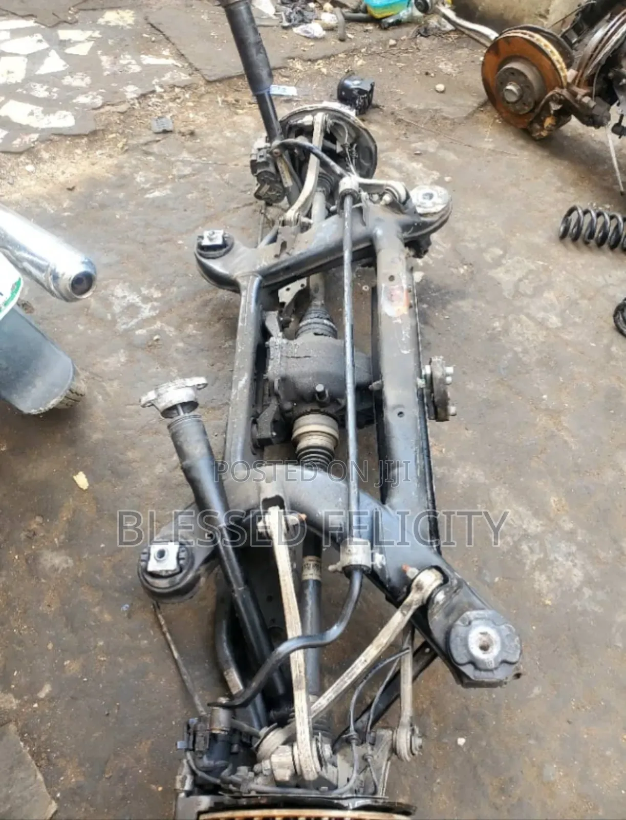 Complete Back Axle W205
