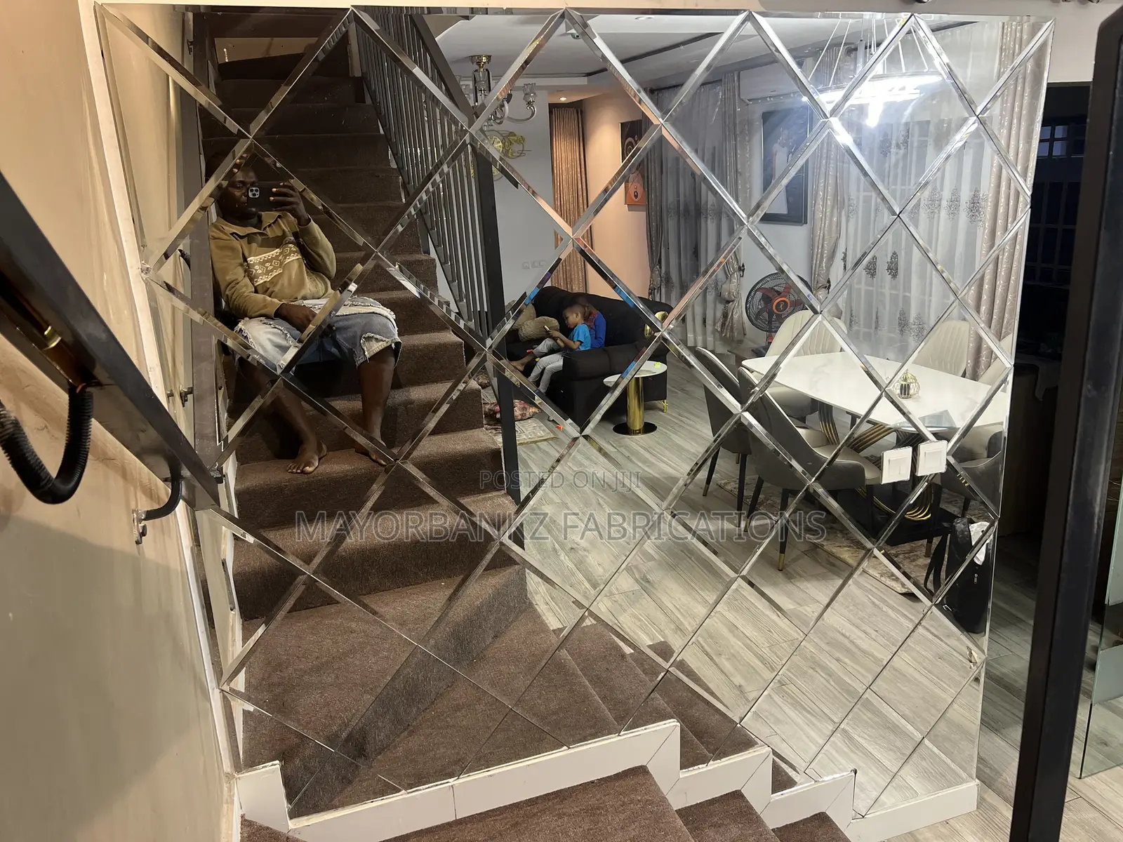 Beveled Mirror