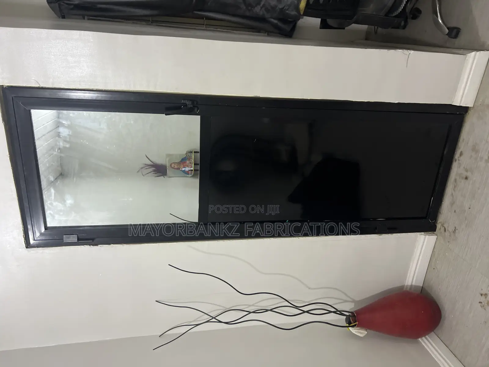 Toilet Door With Mirror