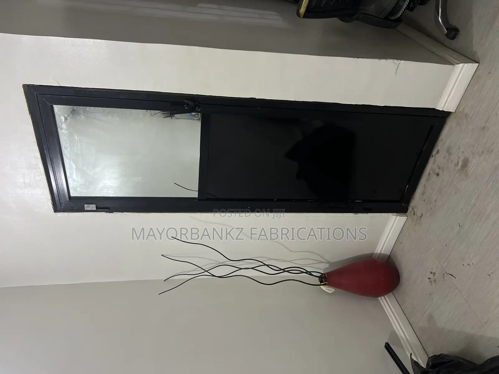 Toilet Door With Mirror
