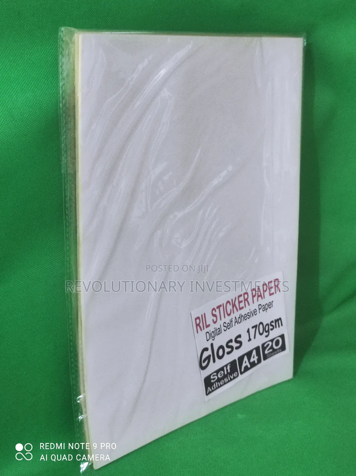 Inkjet/Laser Sticker Paper, 20 Sheets