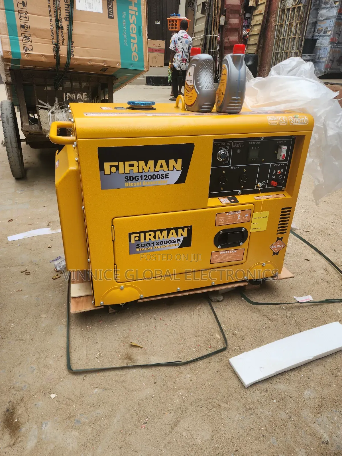 10.5kva Firman Soundproof Generator Diesel 100% Pure Copper