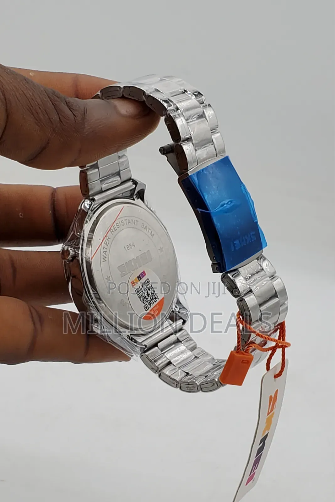 Countdown Digital Men's Bracelet Strap Wrist Watch