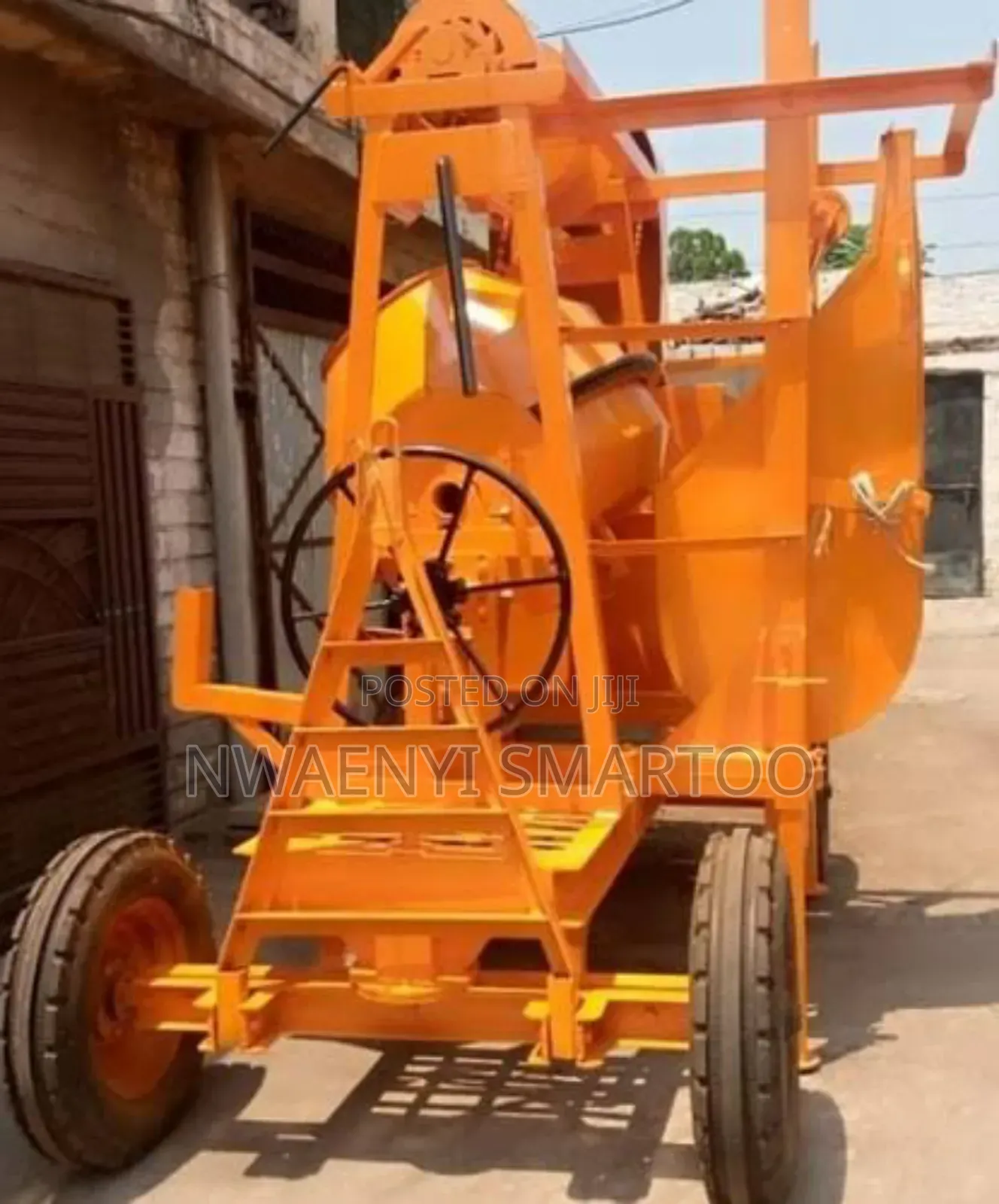 Concrete Mixer With Lifter (Wire)