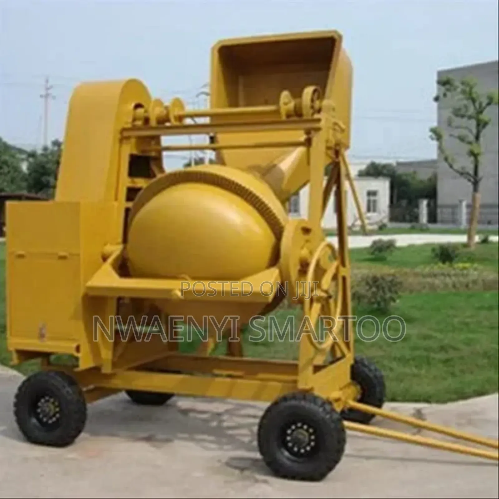 Concrete Mixer With Lifter (Wire)