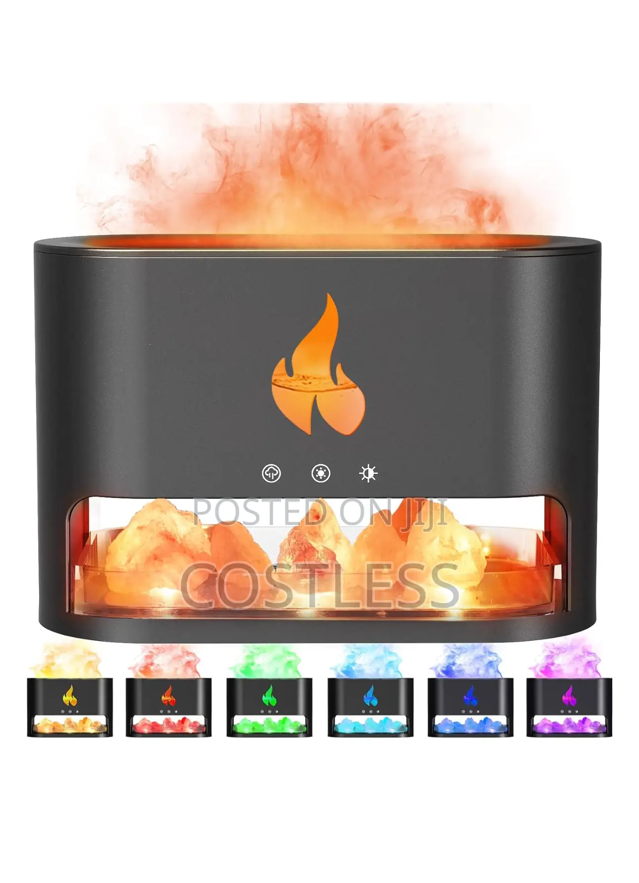 Crystal Salt Ultrasonic Essential Home Diffuser