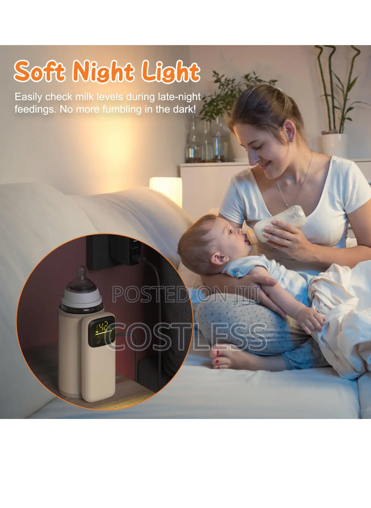 Rechargeable Portable Baby Bottle Warmer