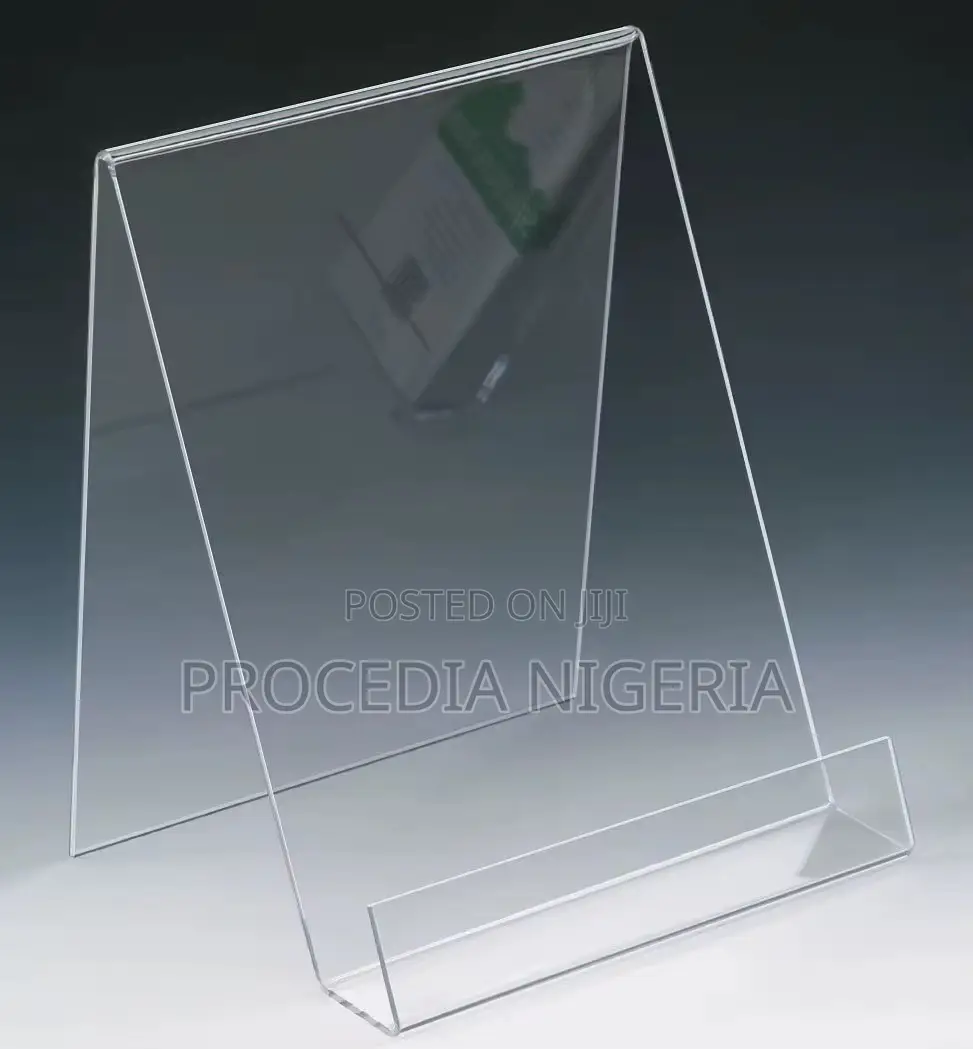 Acrylic Book Holder, Stand, Book Rack