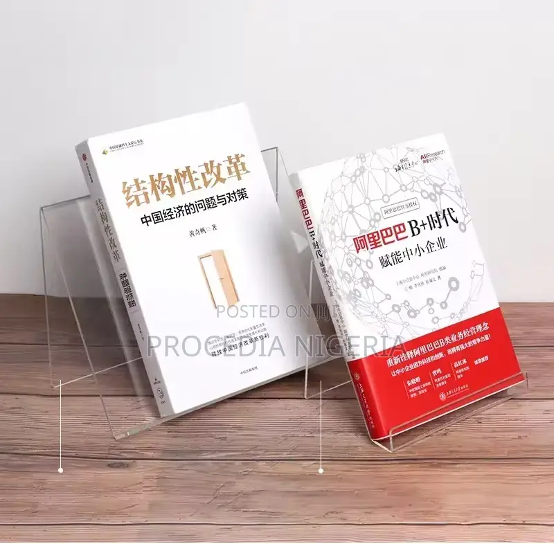 Acrylic Book Holder, Stand, Book Rack