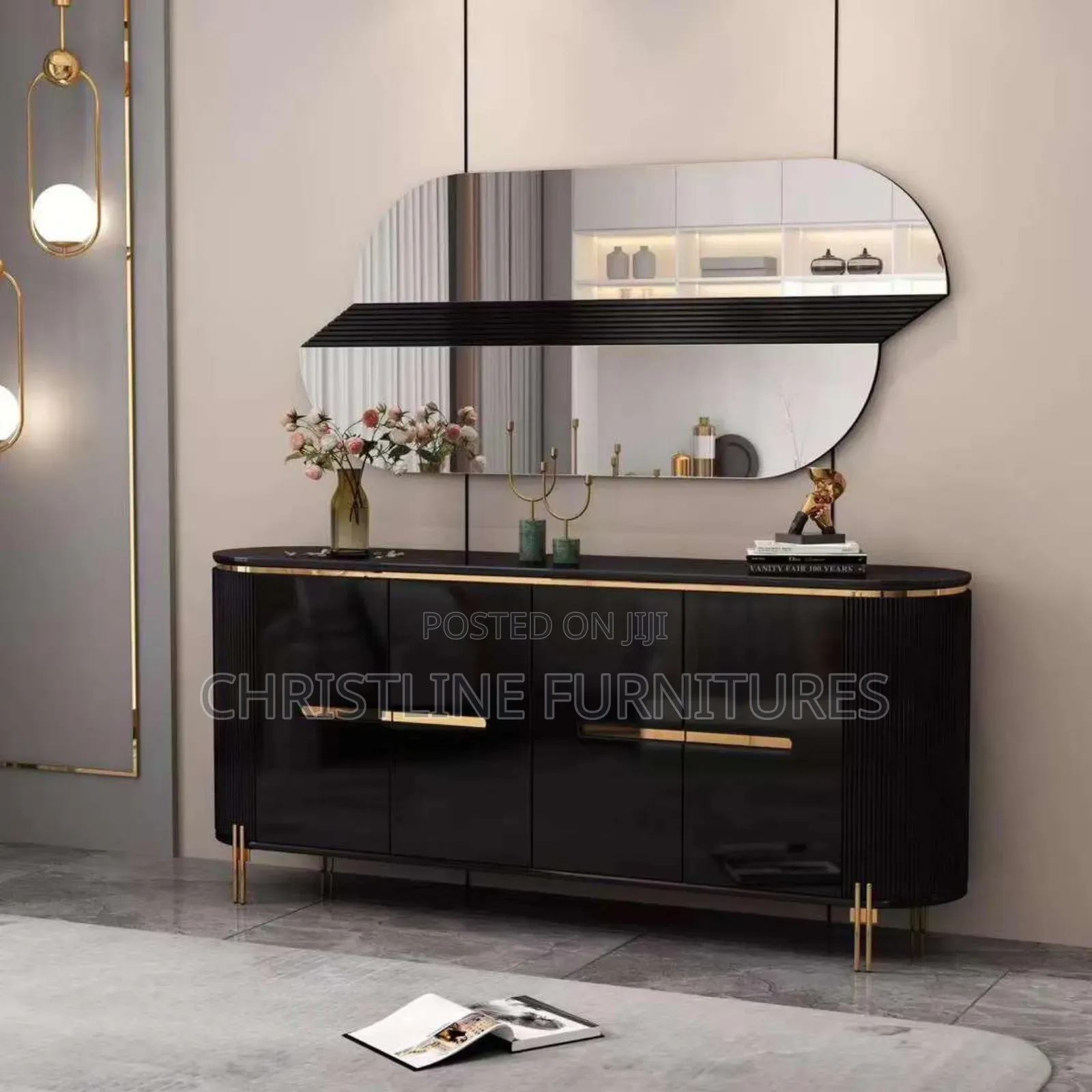 Morden Beautiful Mirror Console