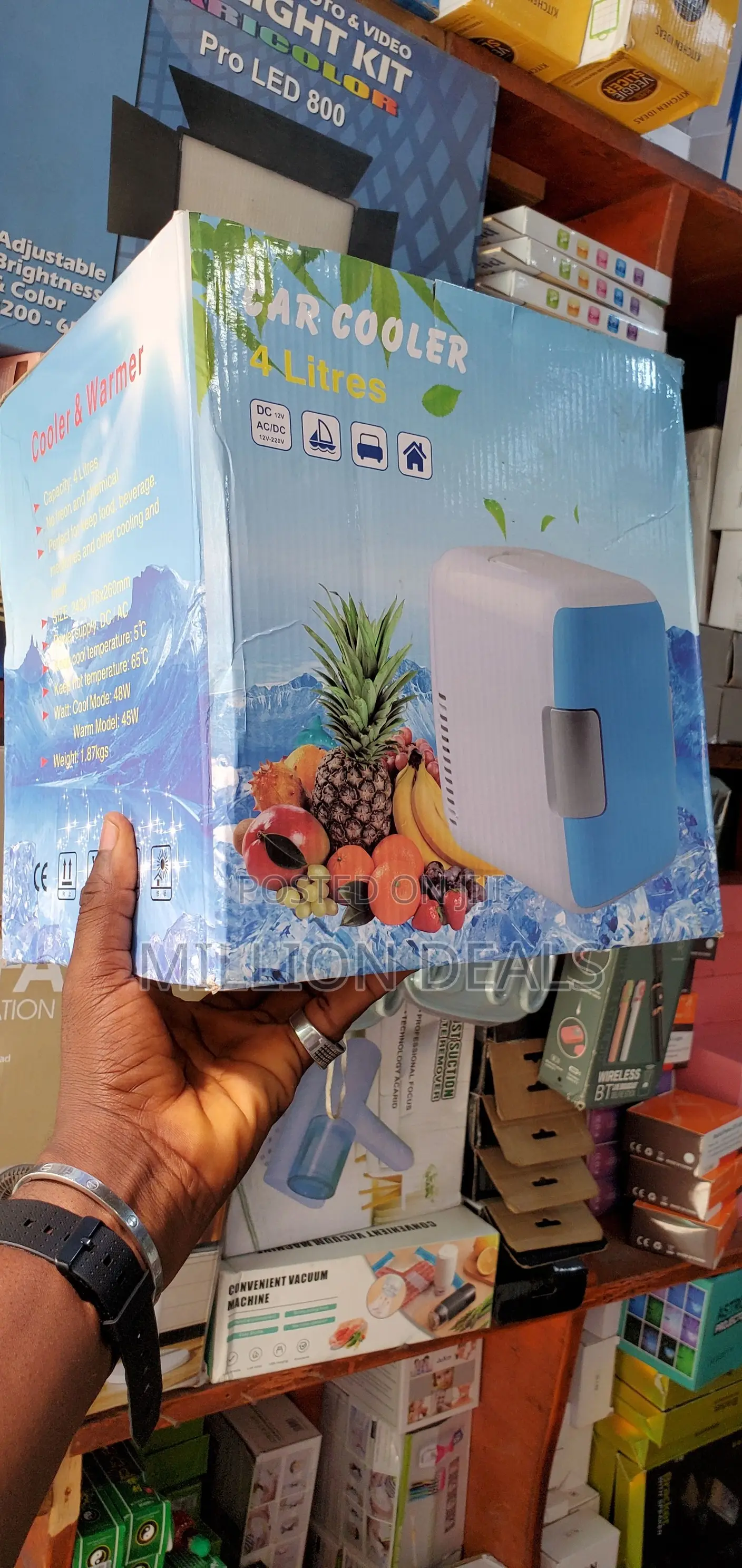 Handy Portable Car Cooler 4litre