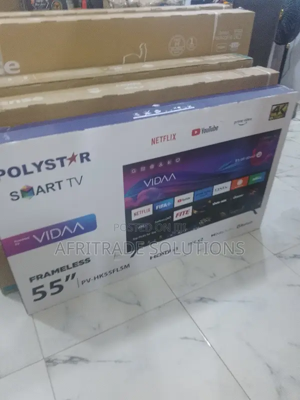 Polystar 55" Pv-Hk55flsm Uhd Smart Tv