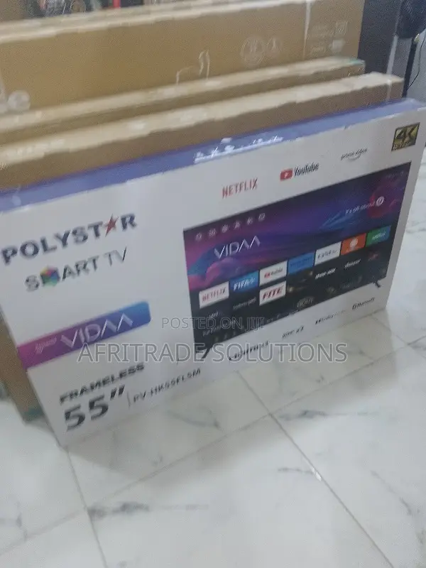 Polystar 55" Pv-Hk55flsm Uhd Smart Tv