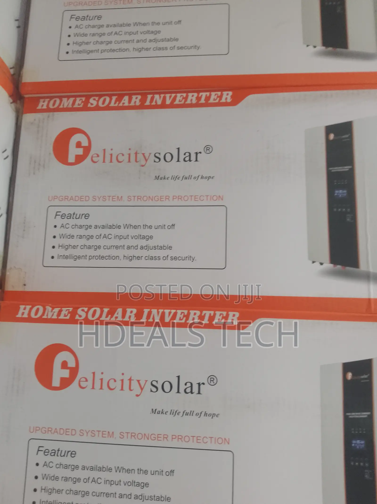 6000w Felicity Solar Inverter Ivps7548 for Home Business