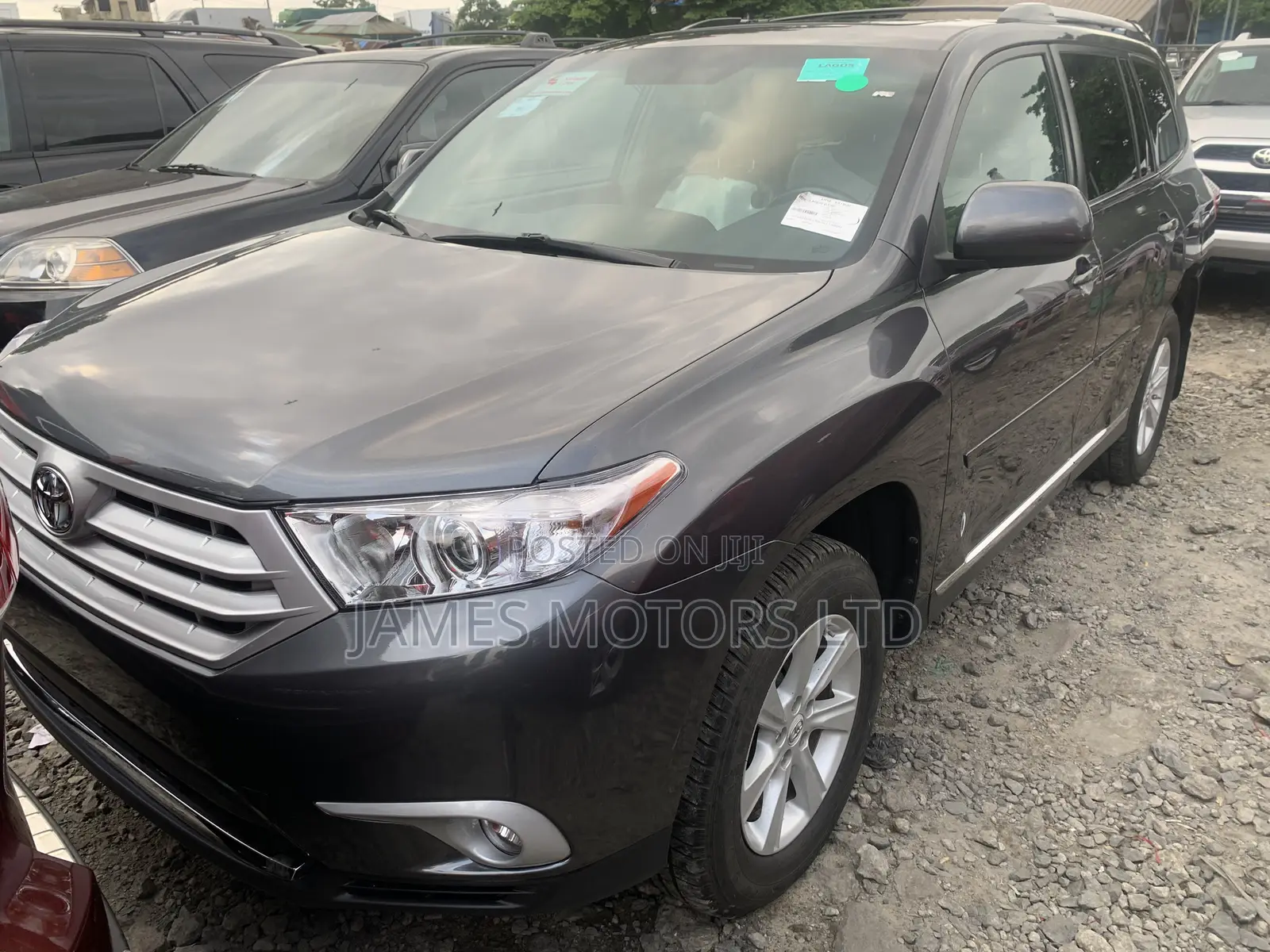 Toyota Highlander 2012 Gray