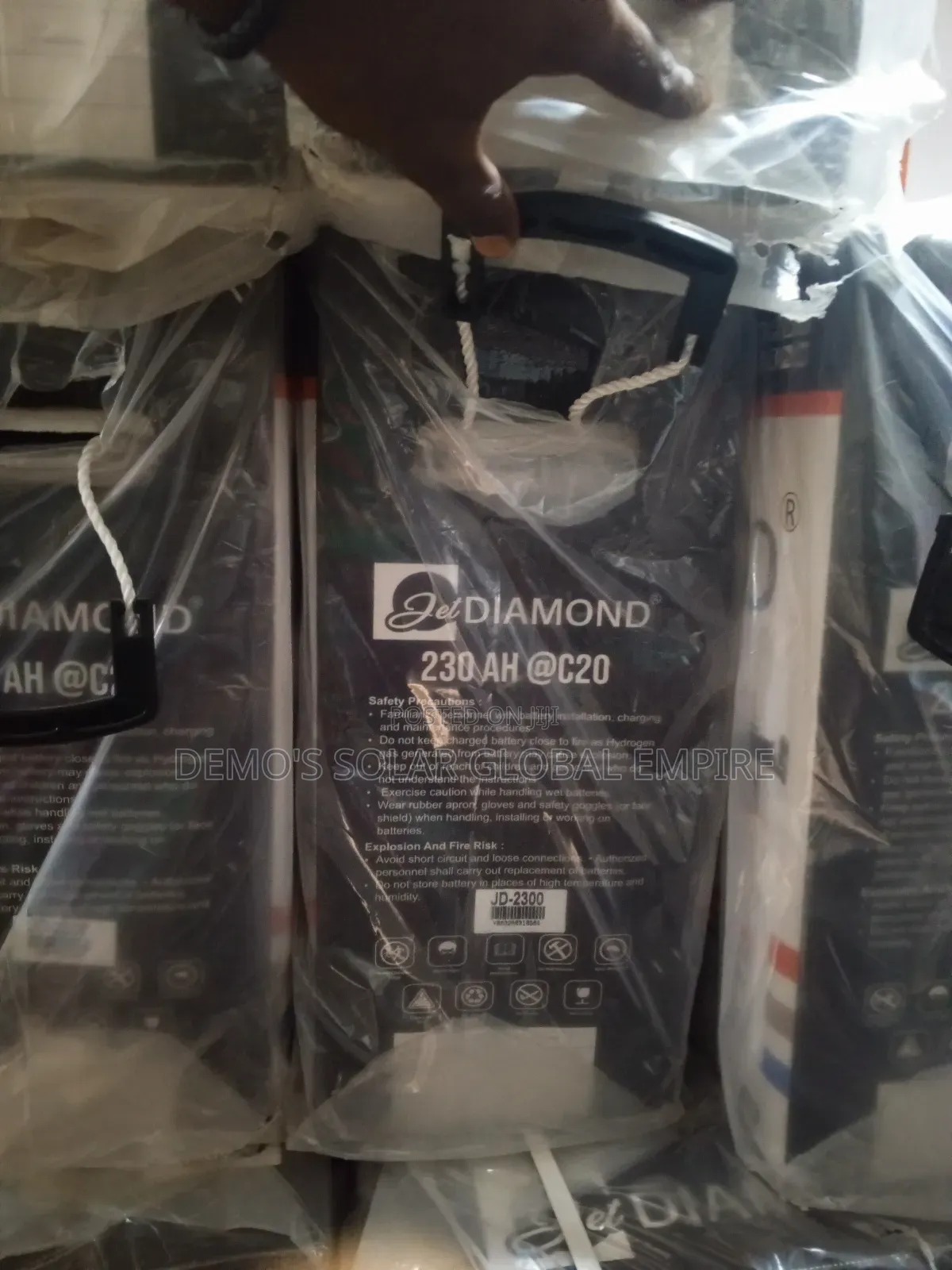 Diamond Tubular Battery 230a