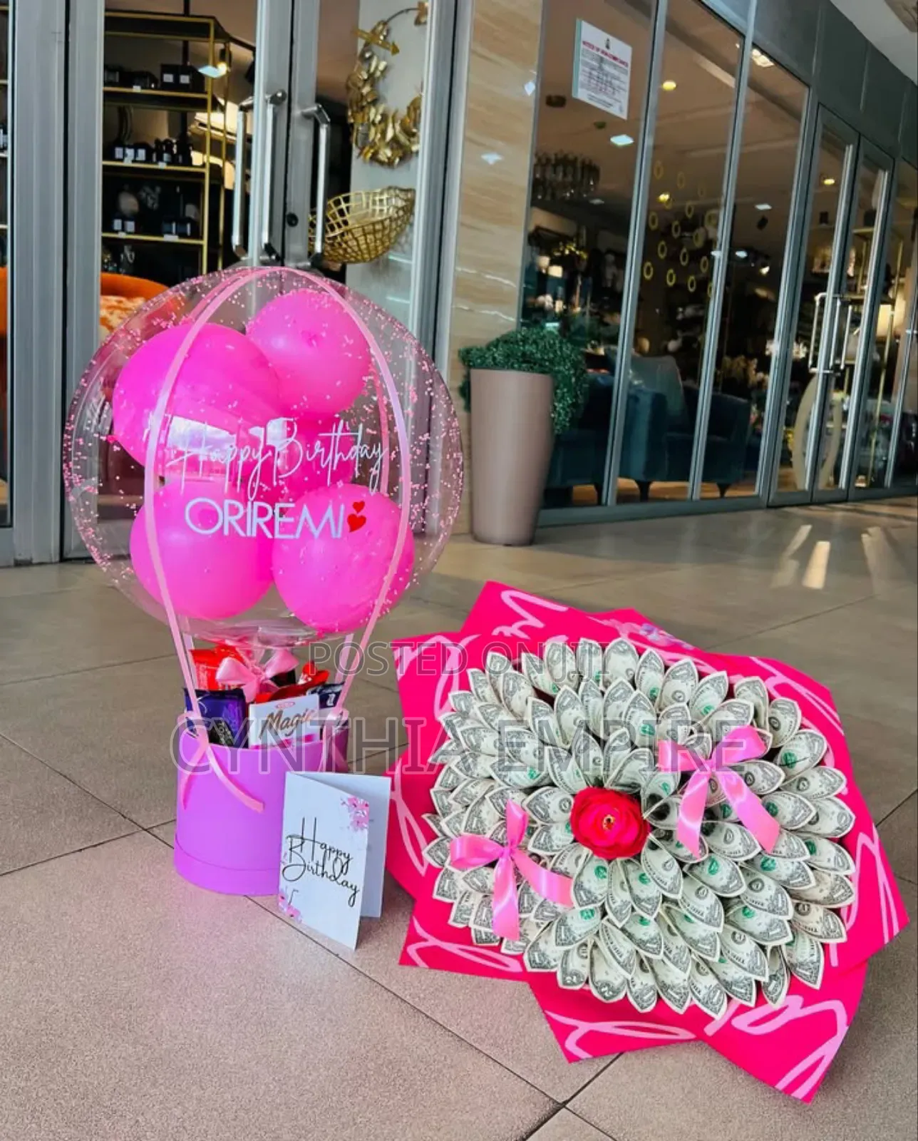Flower and Money Bouquet