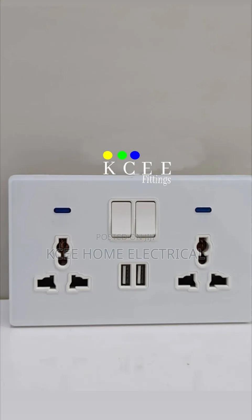 Luxuary 13a Socket With Light Indicator